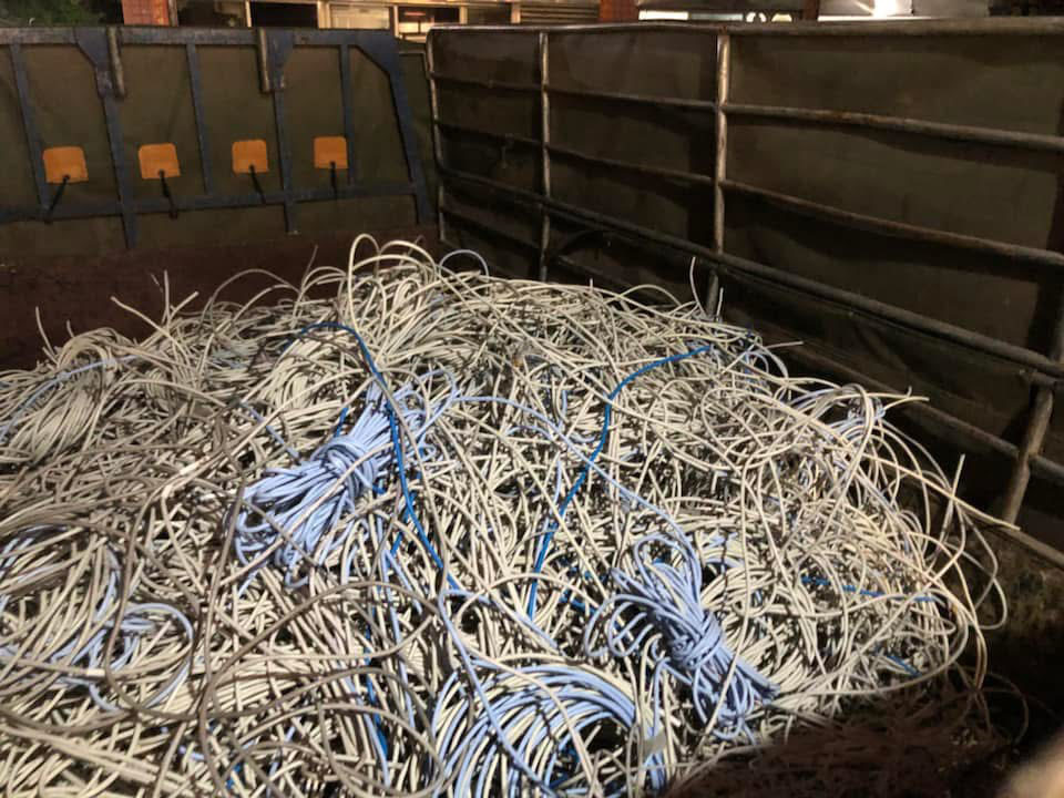 電線回收實績06